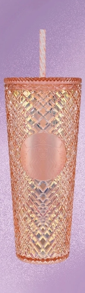 Pink Jeweled Starbucks 2021 24oz - Picture 5 of 5